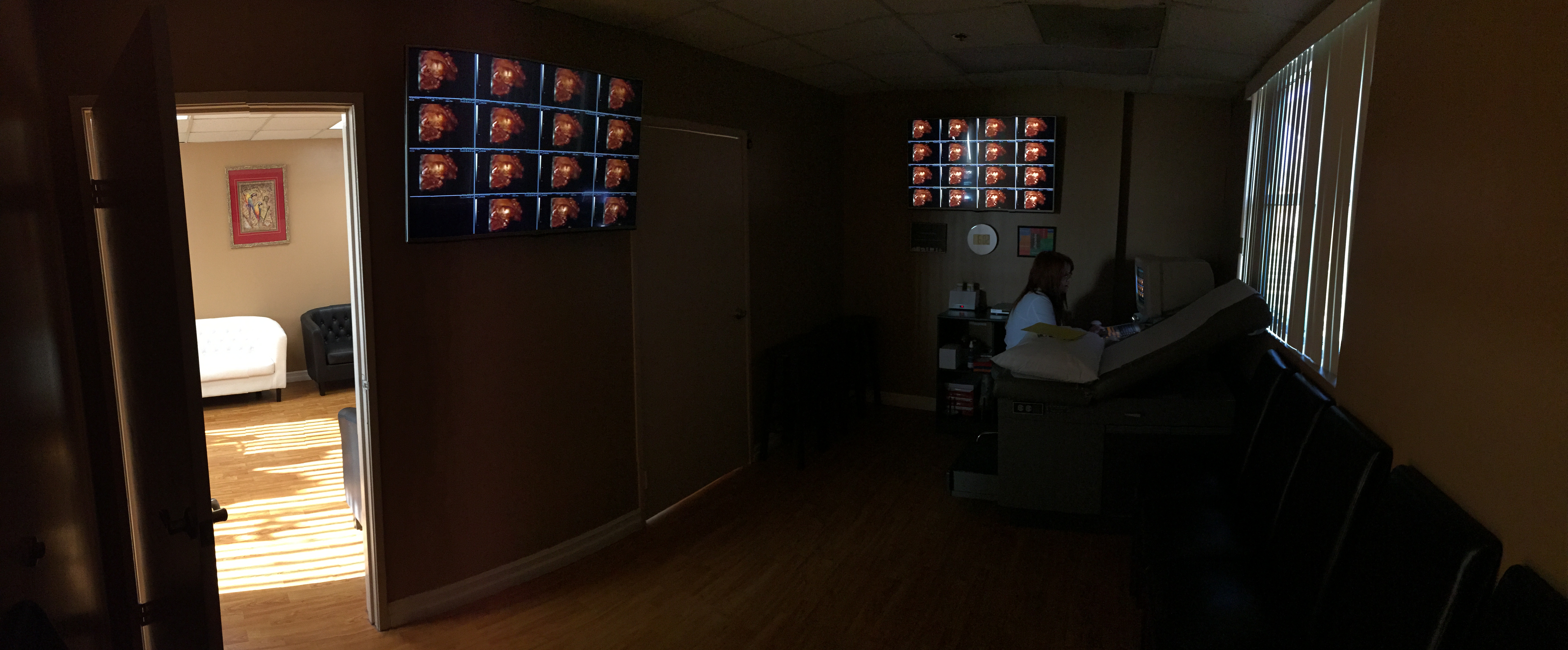 ultrasound viewing room